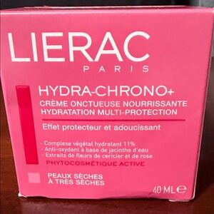 Lierac Hydra Chrono Rich Nourishing Cream 1.4oz.